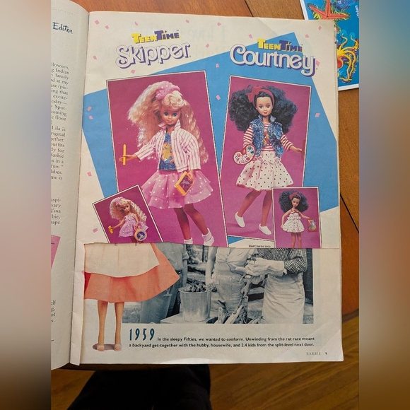 Vintage Barbie 30th Anniversary Magazine, 1989 - Picture 5 of 8